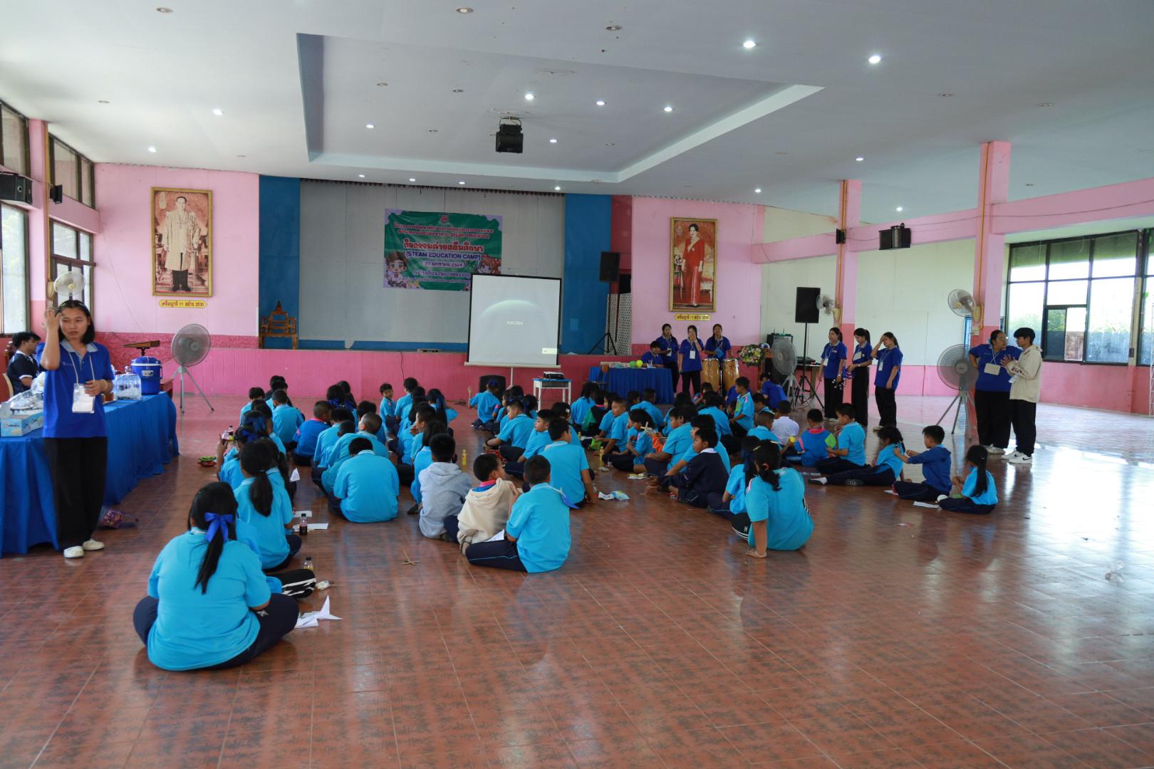 312. วันที่ 27 มกราคม 2569 โปรแกรมวิชาวิทยาศาสตร์ทั่วไป ได้จัดค่ายสเต็มศึกษาให้กับนักเรียนชั้นประถมศึกษาปีที่1-6 ณ โรงเรียนอนุบาลคลองขลุง จ.กำแพงเพชร